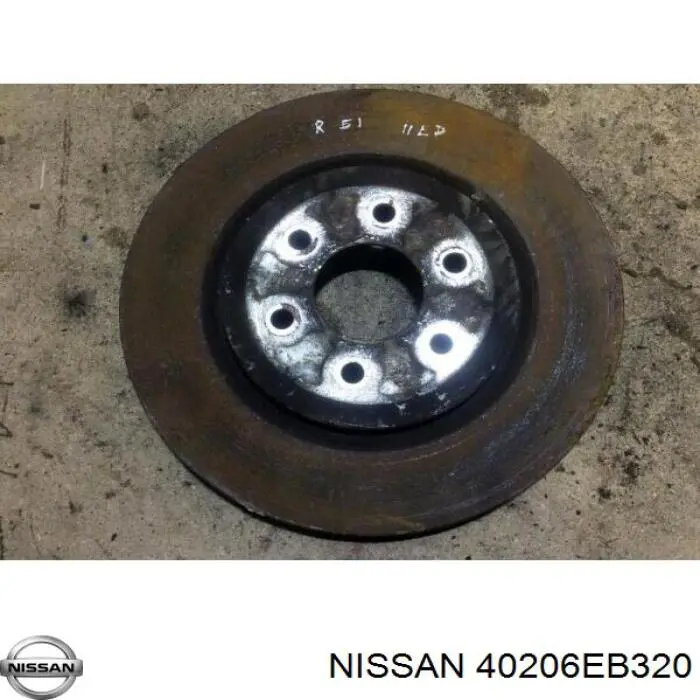 40206EB320 Nissan/Infiniti Tarcza hamulcowa przednia