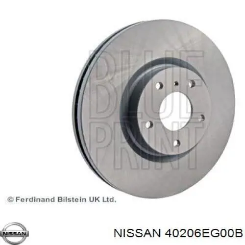 Do koszyka 40206EG00B Nissan/Infiniti Tarcza hamulcowa przednia