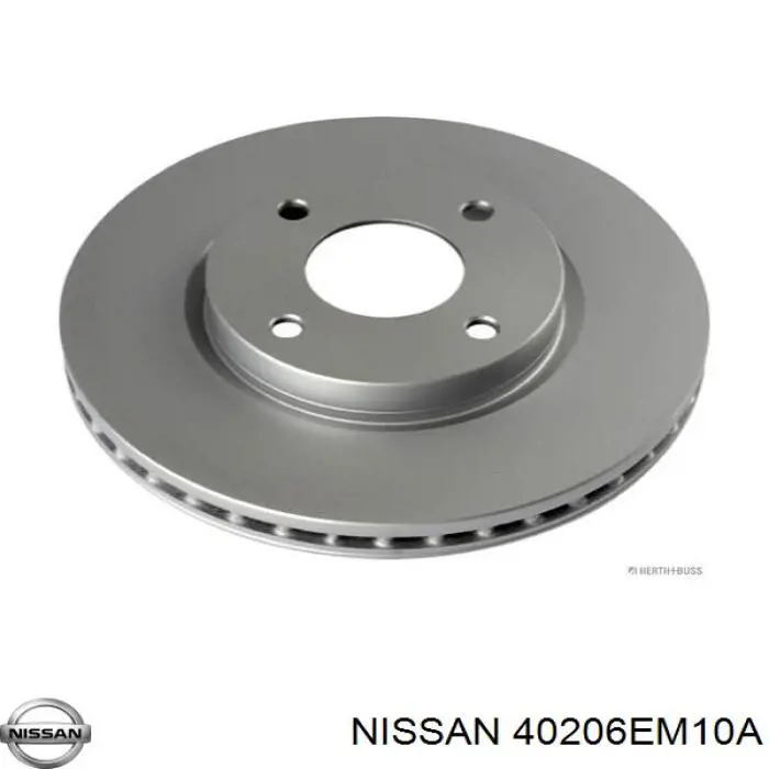 40206EM10A Nissan tarcza hamulcowa przednia