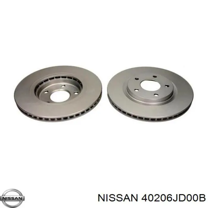 Tarcza hamulcowa przednia Nissan/Infiniti 40206JD00B cena, od 52,16 USD