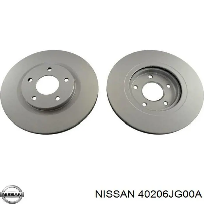 Tarcza hamulcowa przednia Nissan/Infiniti 40206JG00A cena, od 51,76 USD