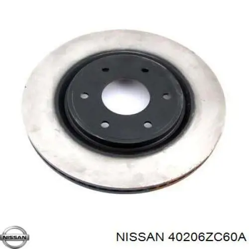 40206ZC60A Nissan tarcza hamulcowa przednia