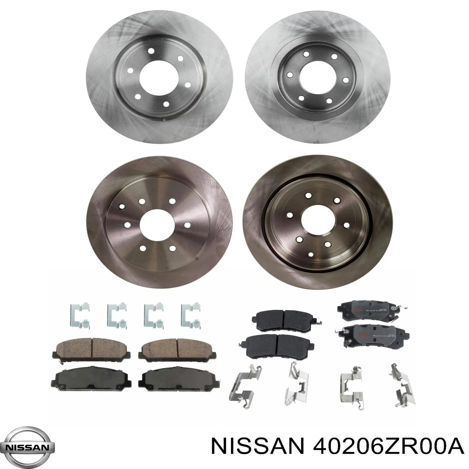 Do koszyka 40206ZR00A Nissan/Infiniti Tarcza hamulcowa przednia