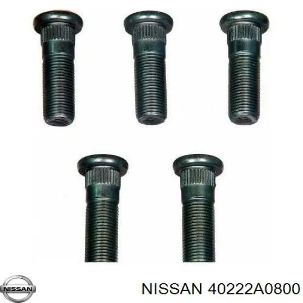 Do koszyka 40222A0800 Nissan/Infiniti Szpilka koła tylna