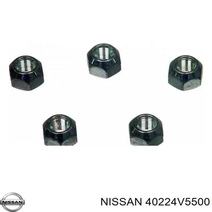 Do koszyka 40224V5500 Nissan/Infiniti Nakrętka koła