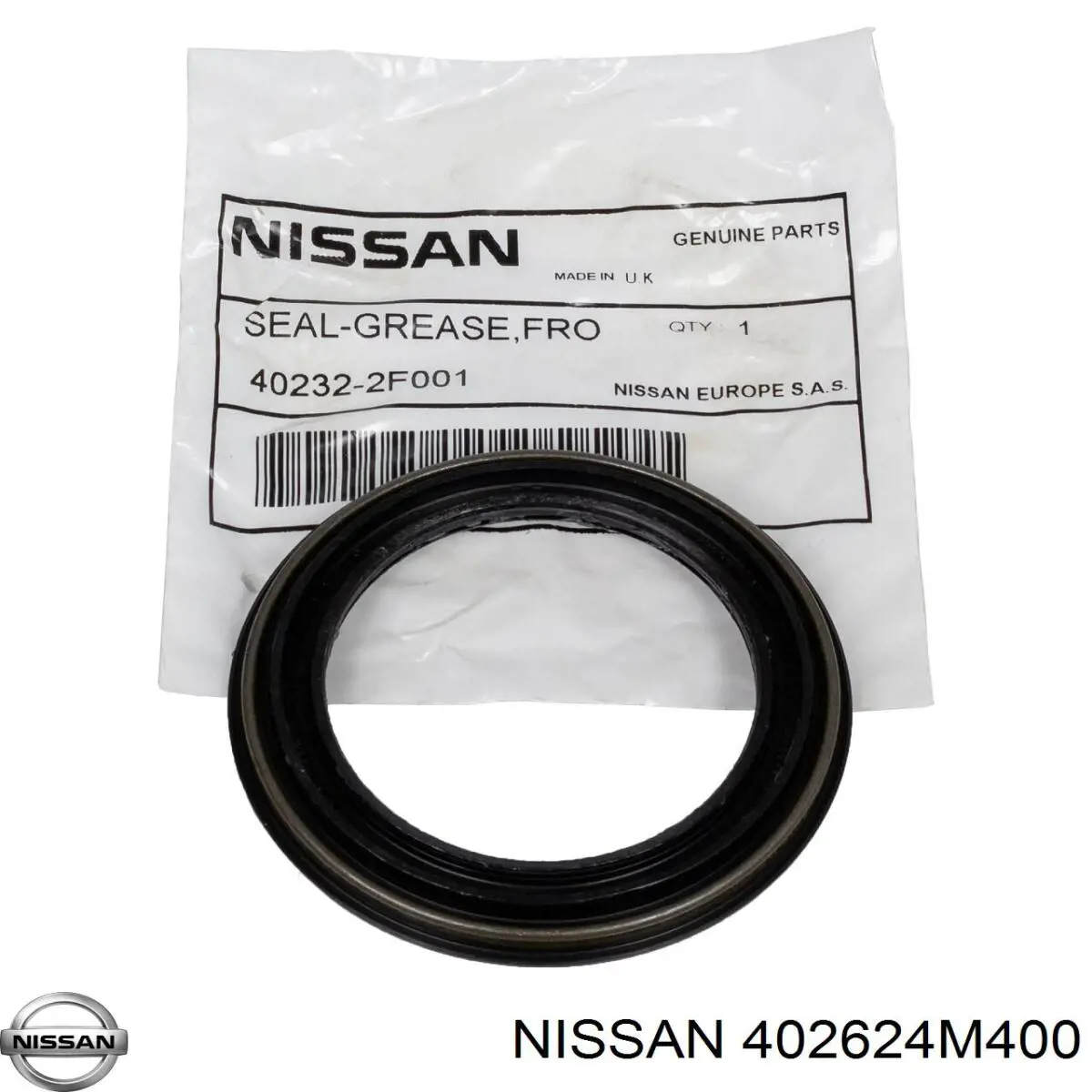Do koszyka 402624M400 Nissan/Infiniti Nakrętka piasty przedniej