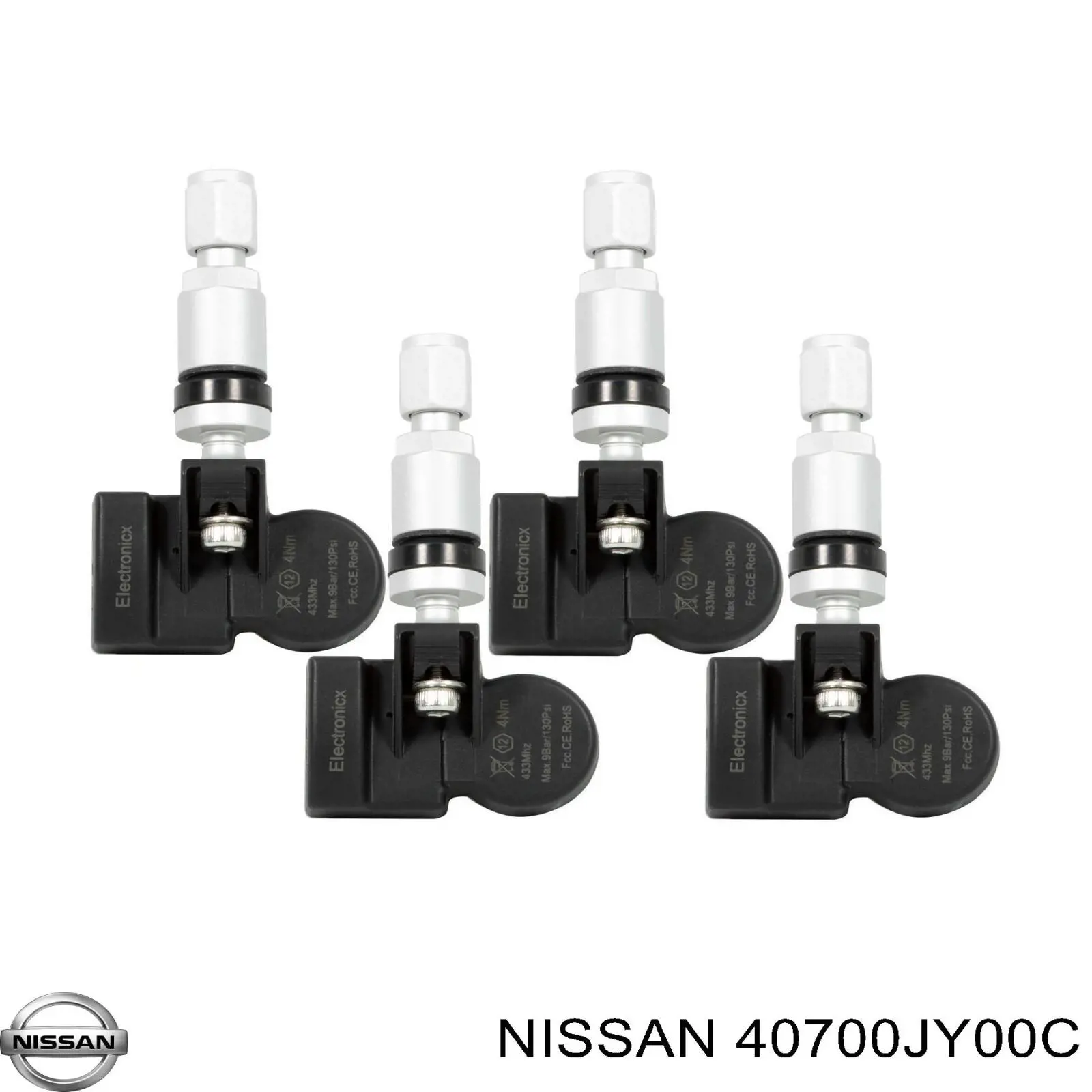 Czujnik ciśnienia w oponach Nissan/Infiniti 40700JY00C cena, od 38,36 USD
