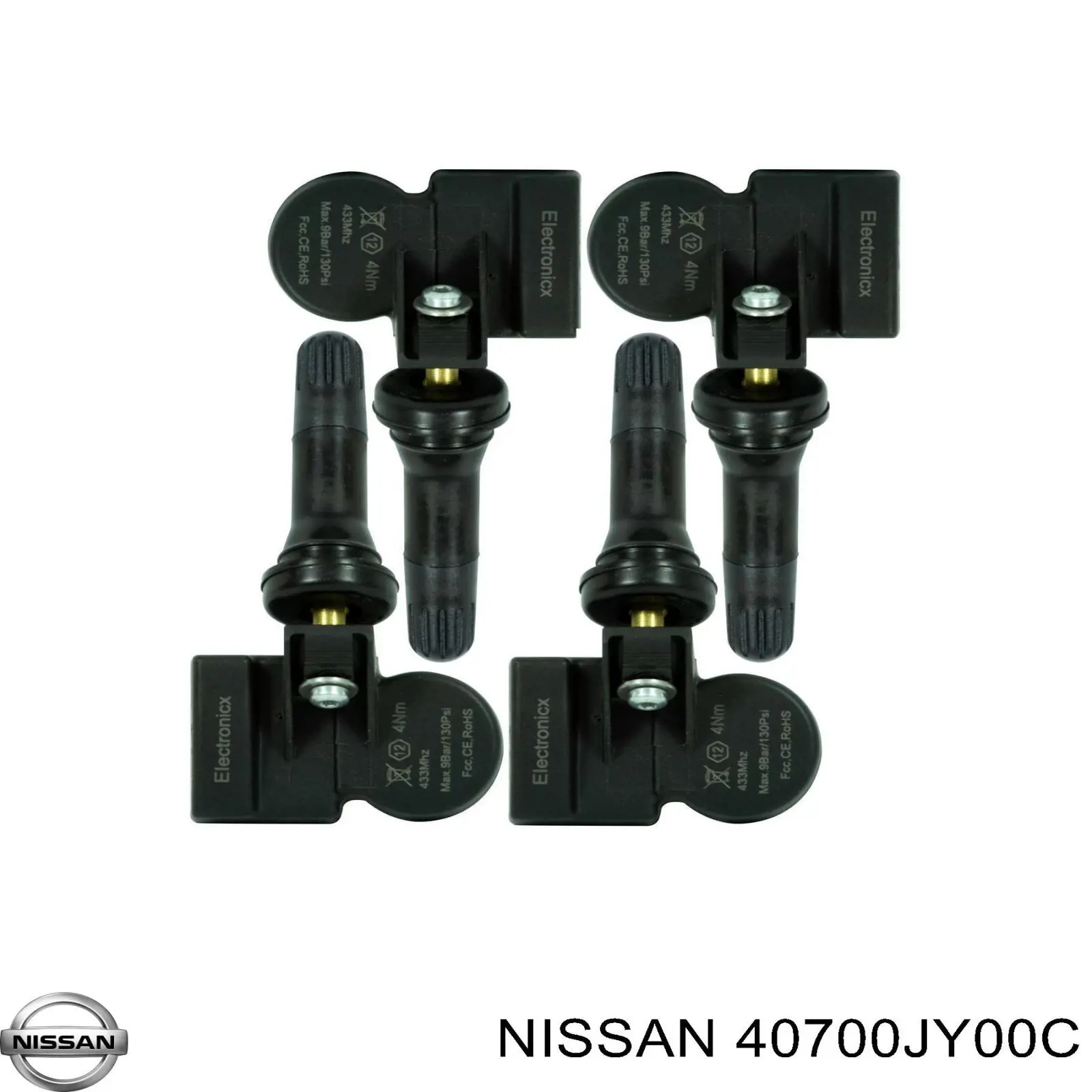 Do koszyka 40700JY00C Nissan/Infiniti Czujnik ciśnienia w oponach