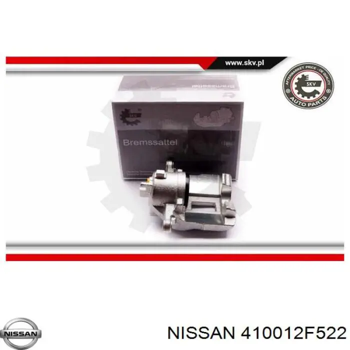 Zacisk hamulcowy przedni prawy Nissan/Infiniti 410012F522 cena, od 54,72 USD