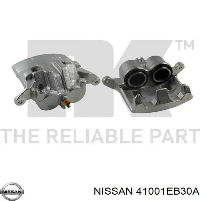 41001EB30A Nissan/Infiniti Zacisk hamulcowy przedni prawy