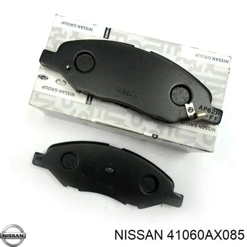 Klocki hamulcowe przednie tarczowe 41060AX085 Nissan/Infiniti