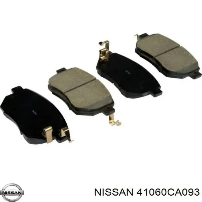 41060CA093 Nissan klocki hamulcowe przednie tarczowe