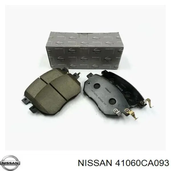 Klocki hamulcowe przednie tarczowe Nissan/Infiniti 41060CA093 cena, od 26,54 USD