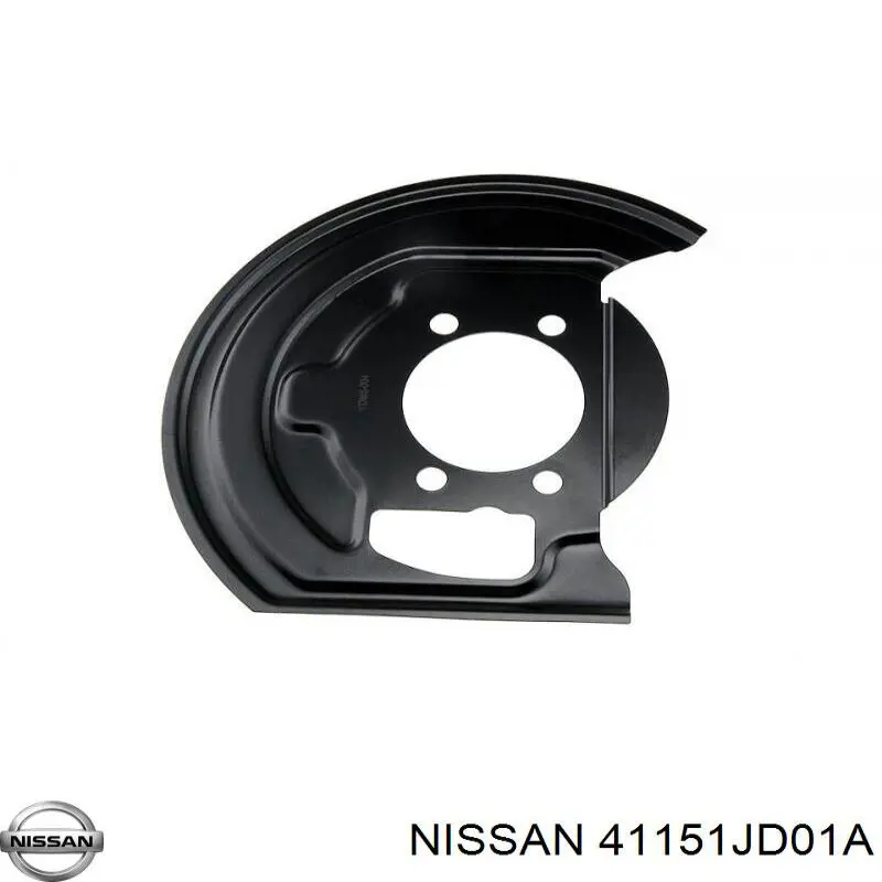 41151JD01A Nissan/Infiniti Osłona tarczy hamulcowej przedniej prawej