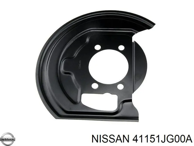 Osłona tarczy hamulcowej przedniej prawej Nissan/Infiniti 41151JG00A cena, od 25,18 USD