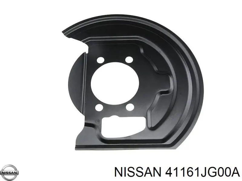 41161JG00A Nissan/Infiniti Osłona tarczy hamulcowej przedniej lewej