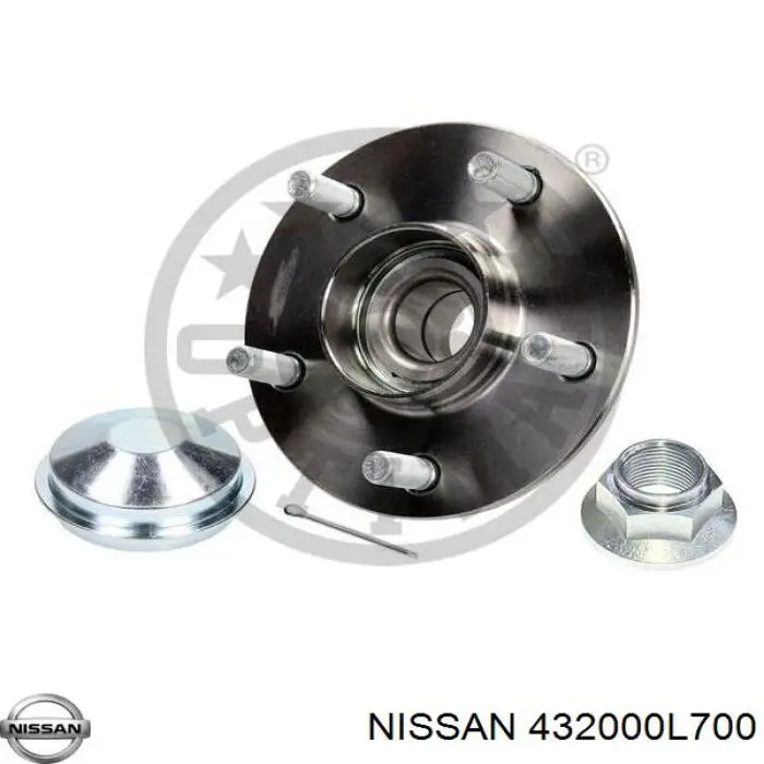 432000L700 Nissan/Infiniti Piasta tylna