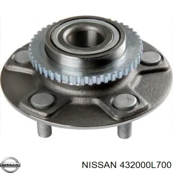 Piasta tylna Nissan/Infiniti 432000L700 cena, od 233,67 USD