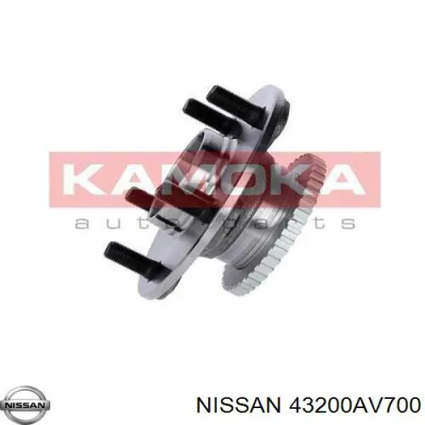 Do koszyka 43200AV700 Nissan/Infiniti Piasta tylna