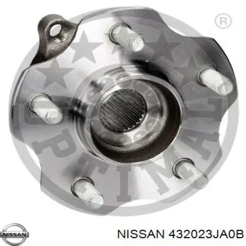 432023JA0B Nissan/Infiniti Piasta tylna