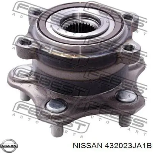 432023JA1B Nissan/Infiniti Piasta tylna