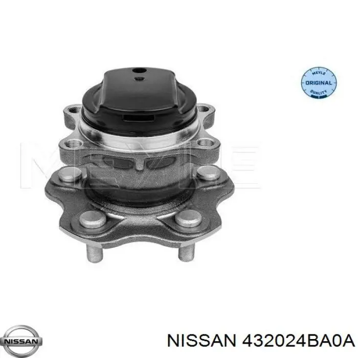 Piasta tylna Nissan/Infiniti 432024BA0A cena, od 133,85 USD