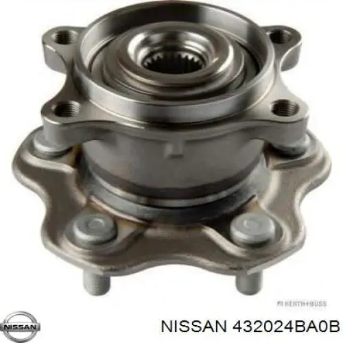 432024BA0B Nissan/Infiniti Piasta tylna