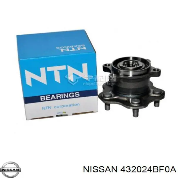 432024BF0A Nissan piasta tylna