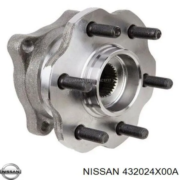 Do koszyka 432024X00A Nissan/Infiniti Piasta tylna