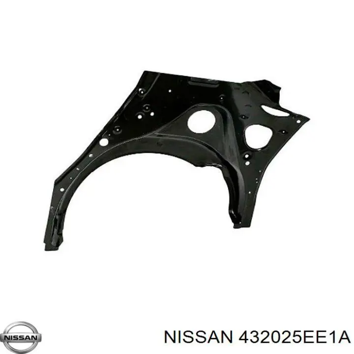 432025EE1A Nissan/Infiniti Piasta tylna