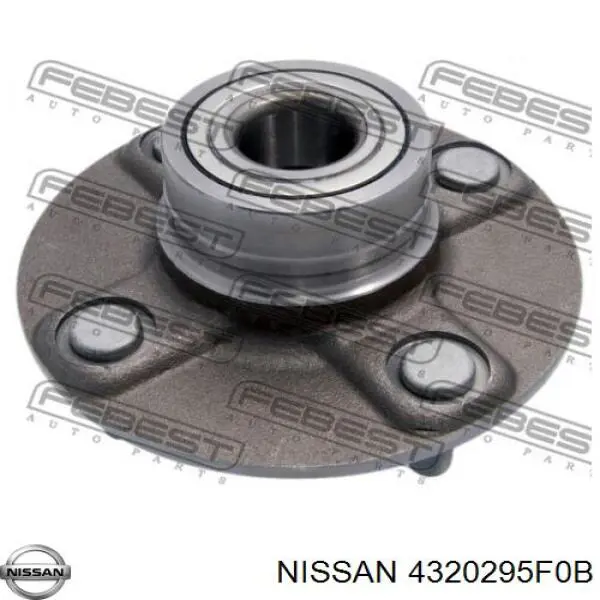 4320295F0B Nissan/Infiniti Piasta tylna