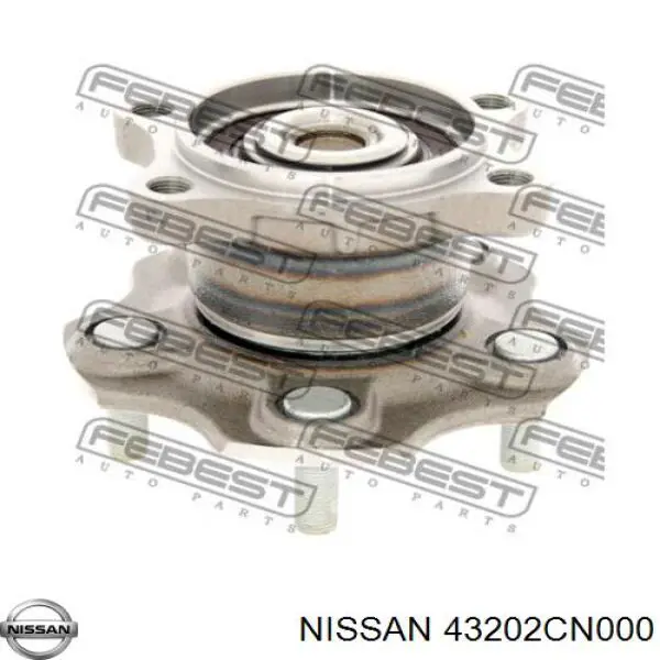 Piasta tylna Nissan/Infiniti 43202CN000