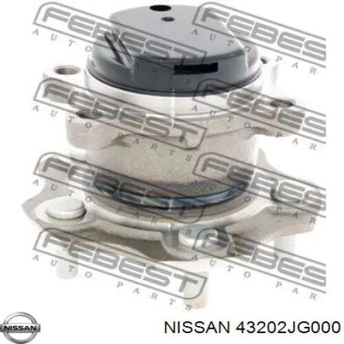 Piasta tylna Nissan/Infiniti 43202JG000 cena, od 83,06 USD