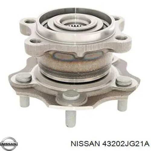 43202JG21A Nissan/Infiniti Piasta tylna