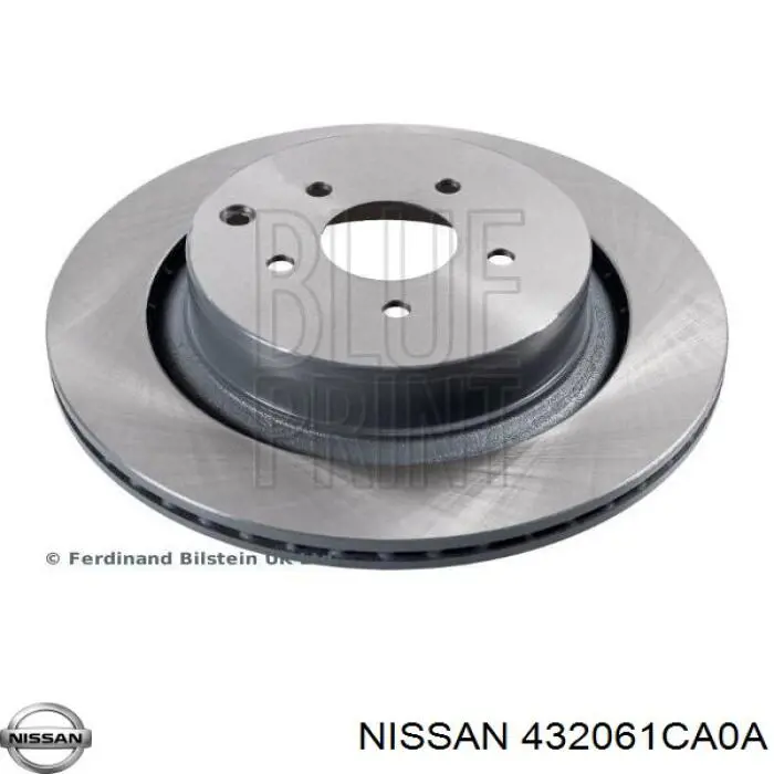 Tarcza hamulcowa tylna Nissan/Infiniti 432061CA0A cena, od 97,59 USD