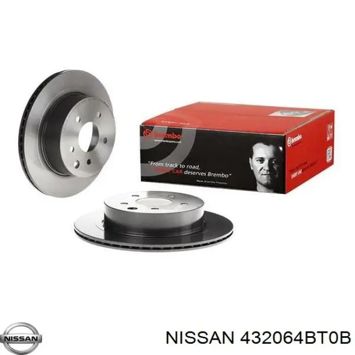 Tarcza hamulcowa tylna Nissan/Infiniti 432064BT0B cena, od 43,80 USD