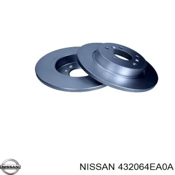 432064EA0A Nissan/Infiniti Tarcza hamulcowa tylna