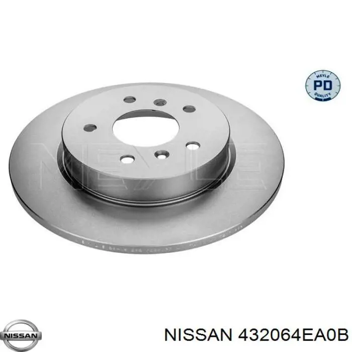 Tarcza hamulcowa tylna Nissan/Infiniti 432064EA0B cena, od 46,69 USD