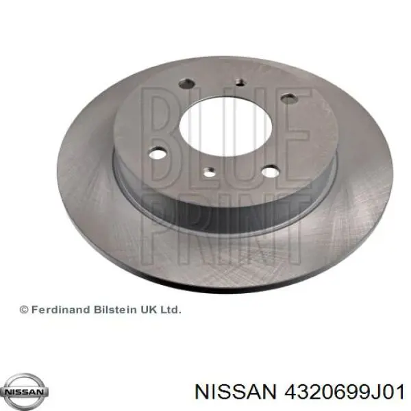 Tarcza hamulcowa tylna Nissan/Infiniti 4320699J01 cena, od 28,00 USD