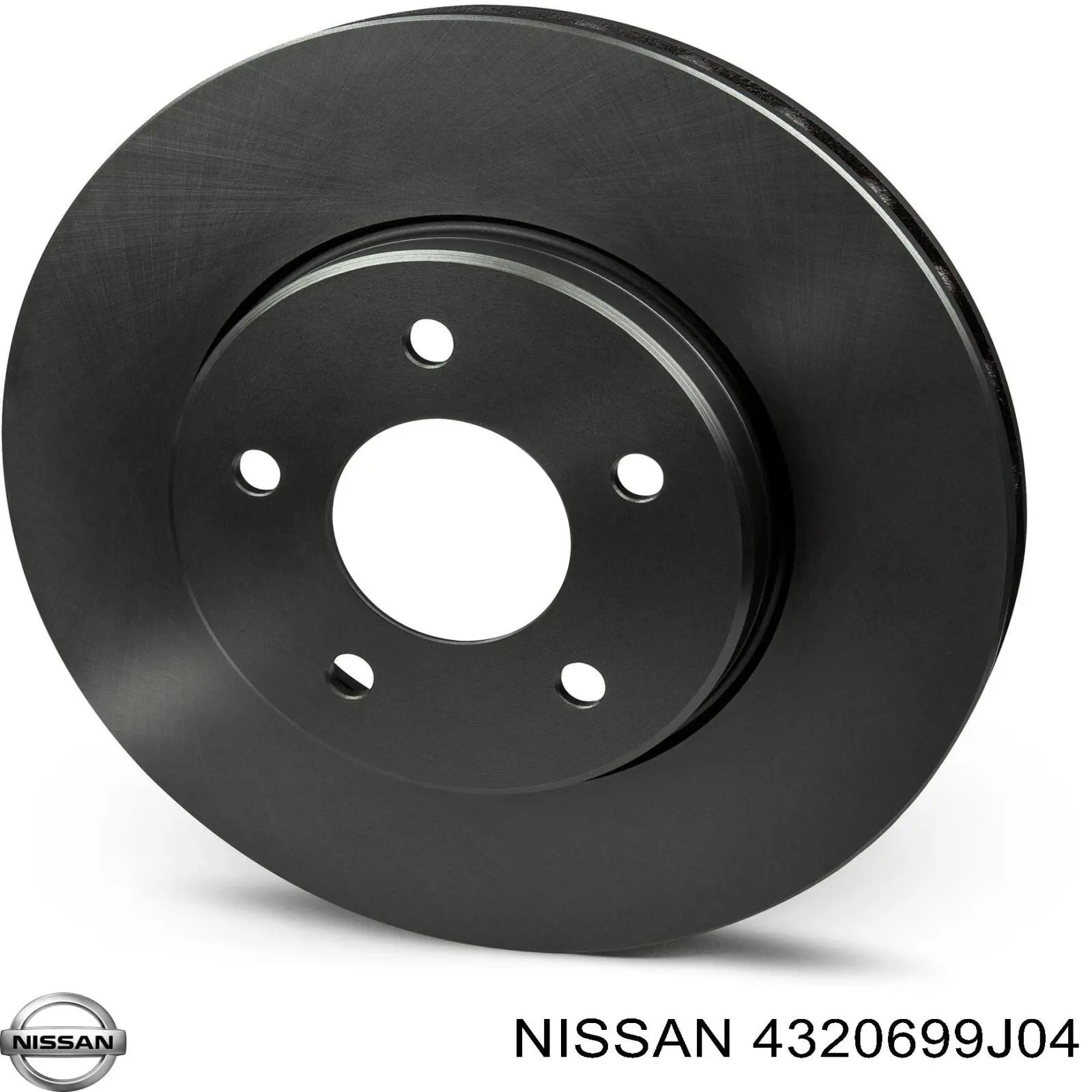 Do koszyka 4320699J04 Nissan/Infiniti Tarcza hamulcowa tylna