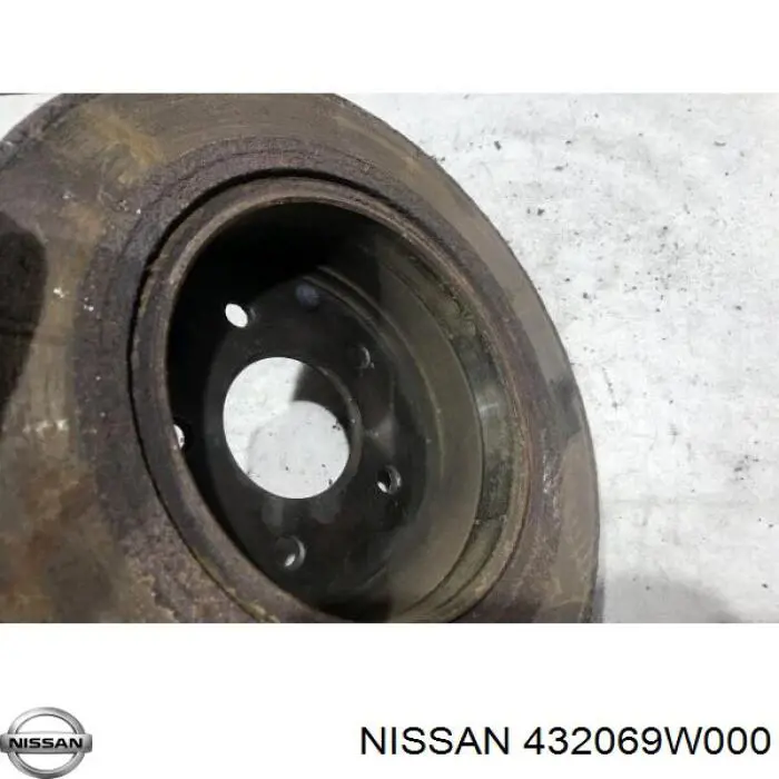 432069W000 Nissan/Infiniti Tarcza hamulcowa tylna