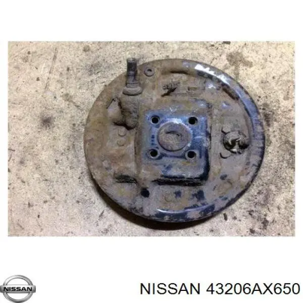 Bęben hamulcowy tylny Nissan/Infiniti 43206AX650 cena, od 59,67 USD