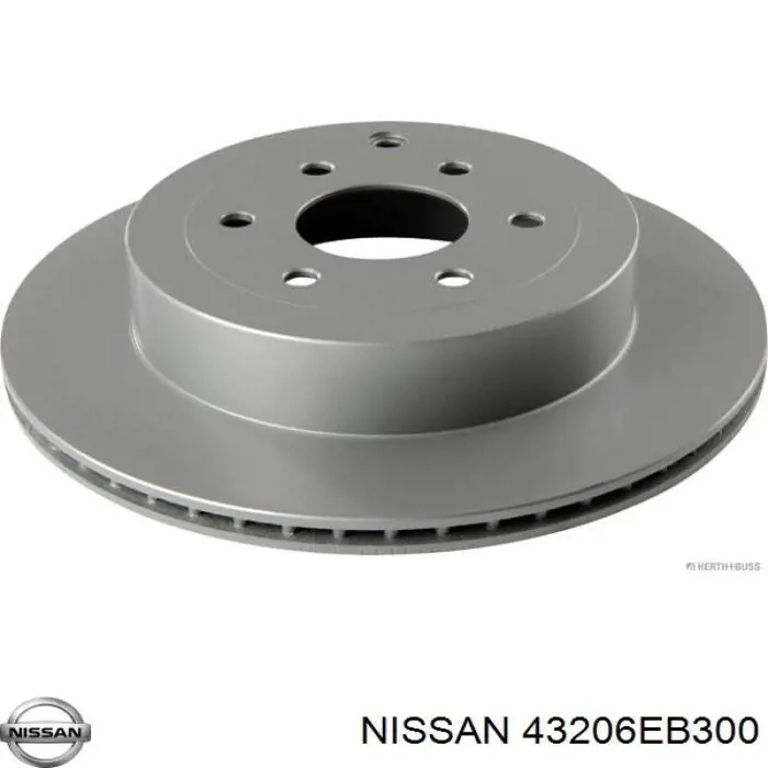 Tarcza hamulcowa tylna Nissan/Infiniti 43206EB300 cena, od 37,97 USD