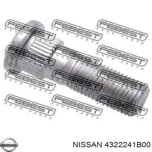 Do koszyka 4322241B00 Nissan/Infiniti Śruba piasty