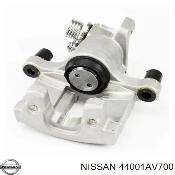 Do koszyka 44001AV700 Nissan/Infiniti Zacisk hamulcowy tylny prawy