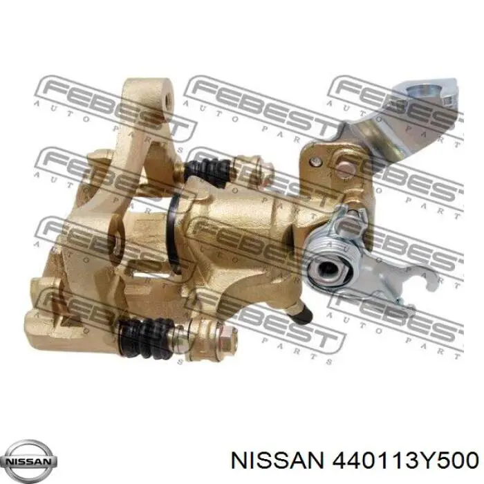 Zacisk hamulcowy tylny lewy do Nissan Maxima  A33