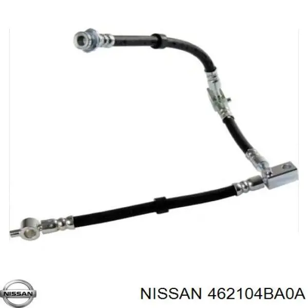 462104BA0A Nissan/Infiniti Wąż hamulcowy z przodu po prawy