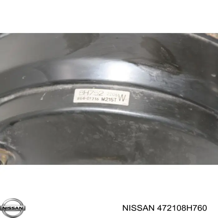 Wzmacniacz próżniowy hamulców Nissan X-Trail SUV (T30) (2001 - 2007) cena, od 88,66 USD
