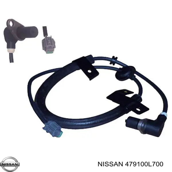 Czujnik ABS przedni prawy Nissan/Infiniti 479100L700 cena, od 21,07 USD