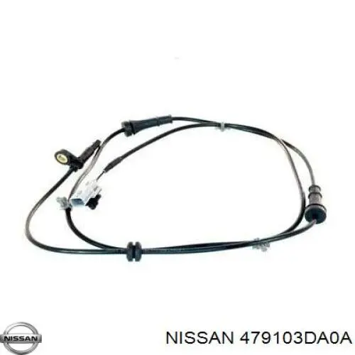 Do koszyka 479103DA0A Nissan/Infiniti Czujnik ABS przedni